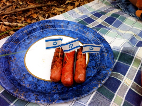 My daughter's plate at our barbecue today